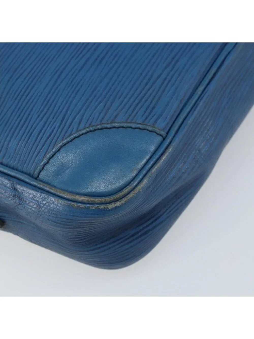 Authentic LOUIS VUITTON Epi Trocadero 23 Shoulder Bag Blue M52305 LV
